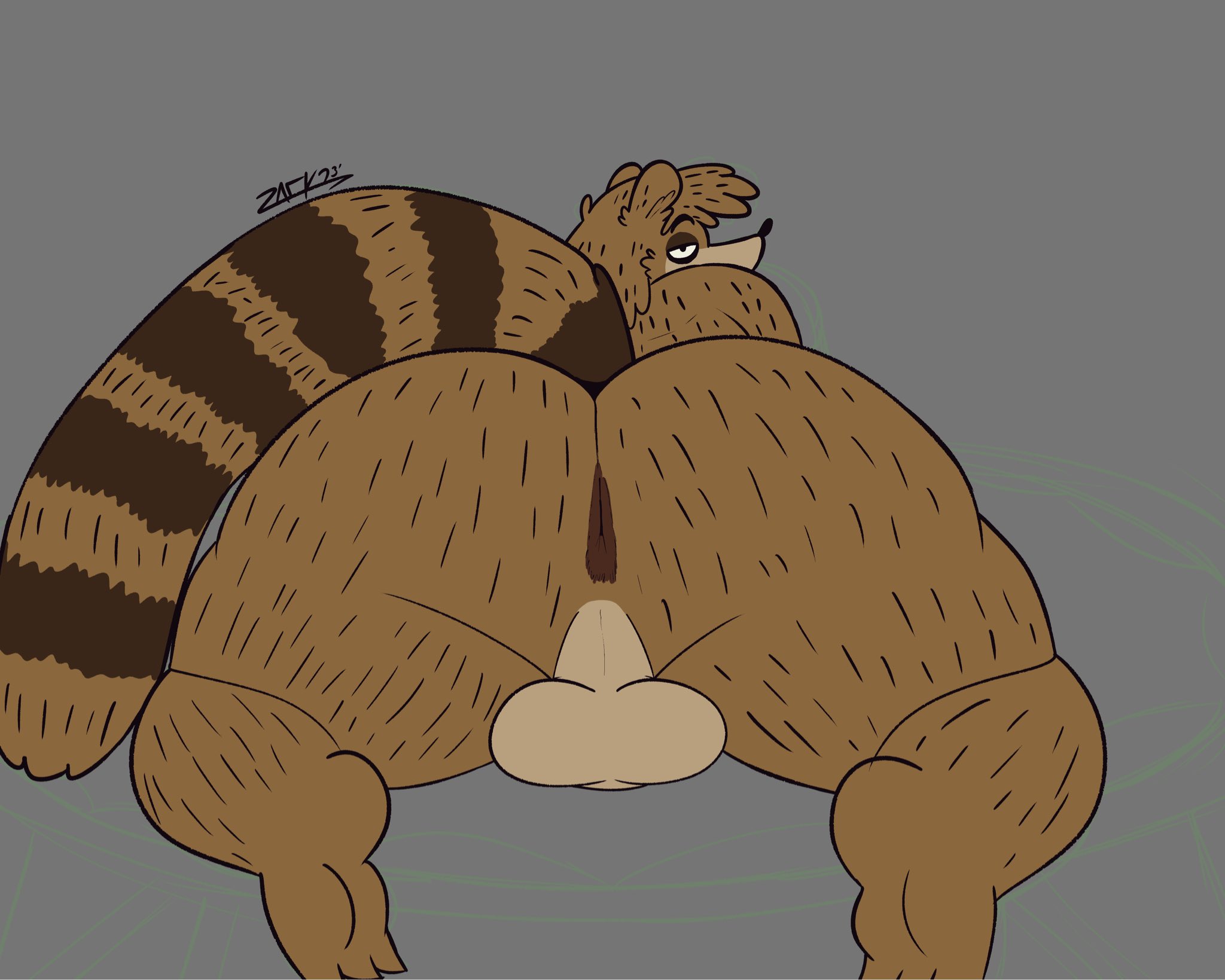 Rigby (Regular Show) Rule 34 Image