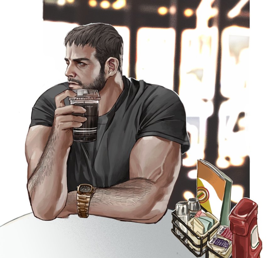 Chris Redfield (Resident Evil) Rule 34 Image