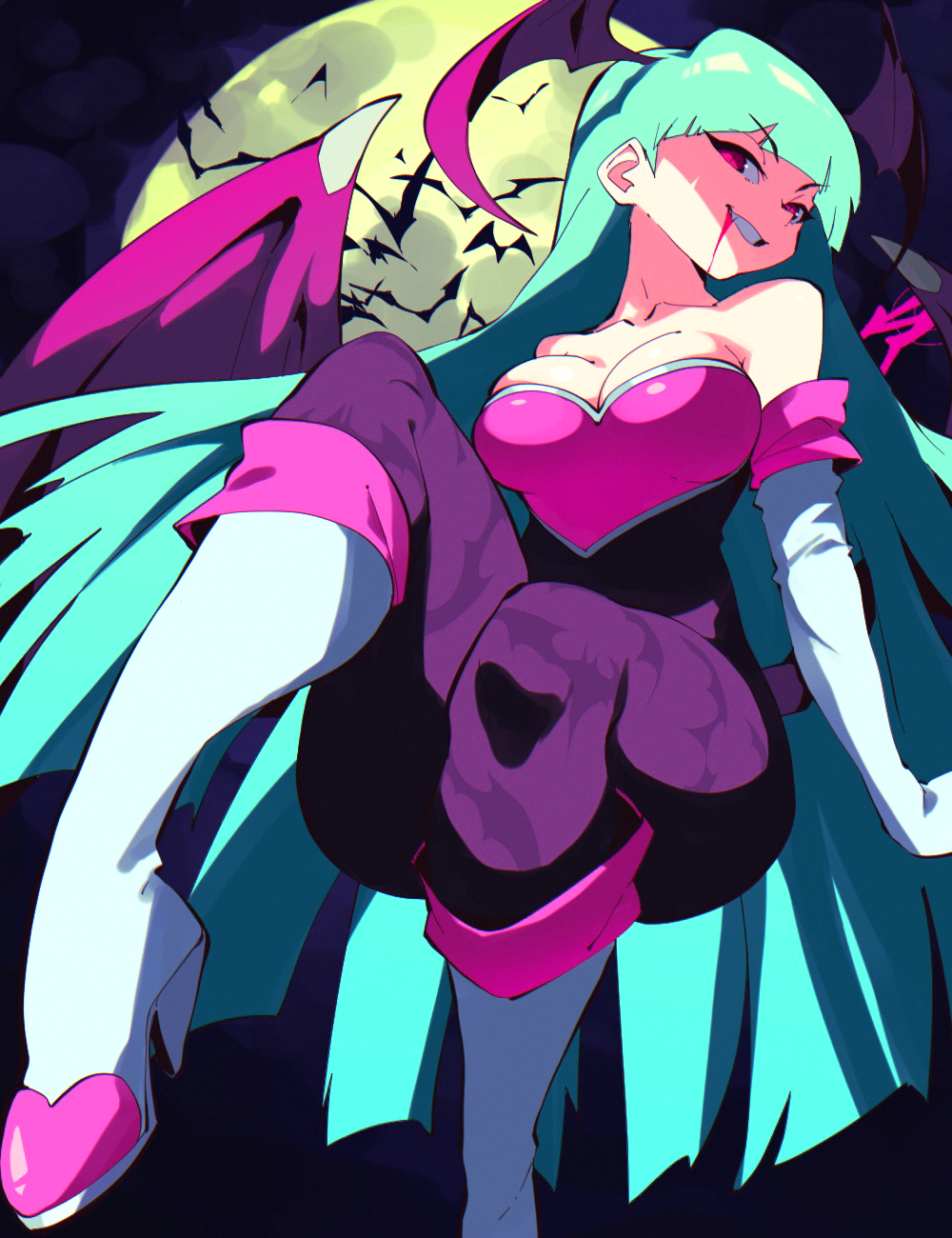 Morrigan Aensland (Capcom) Rule 34 Image