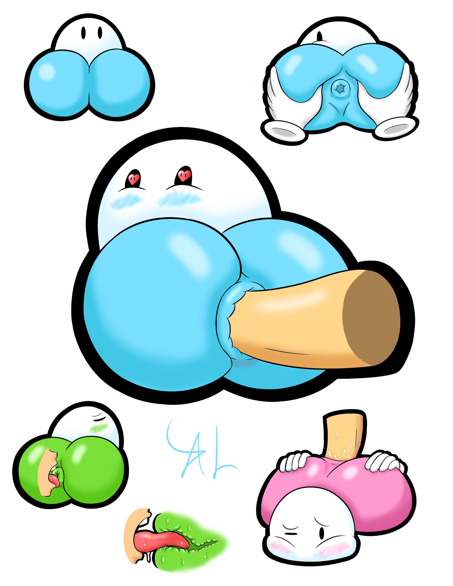 Mario (Series) Rule 34 Image