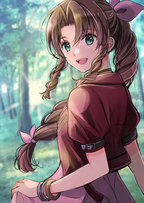 Aerith Gainsborough (Final Fantasy) Rule 34 Image