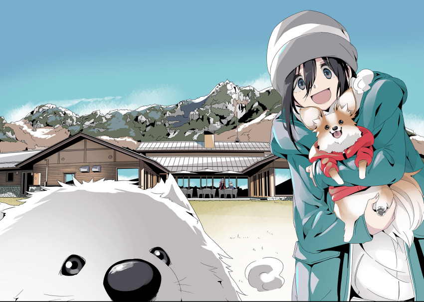 Saitou Ena (Yurucamp) Rule 34 Image