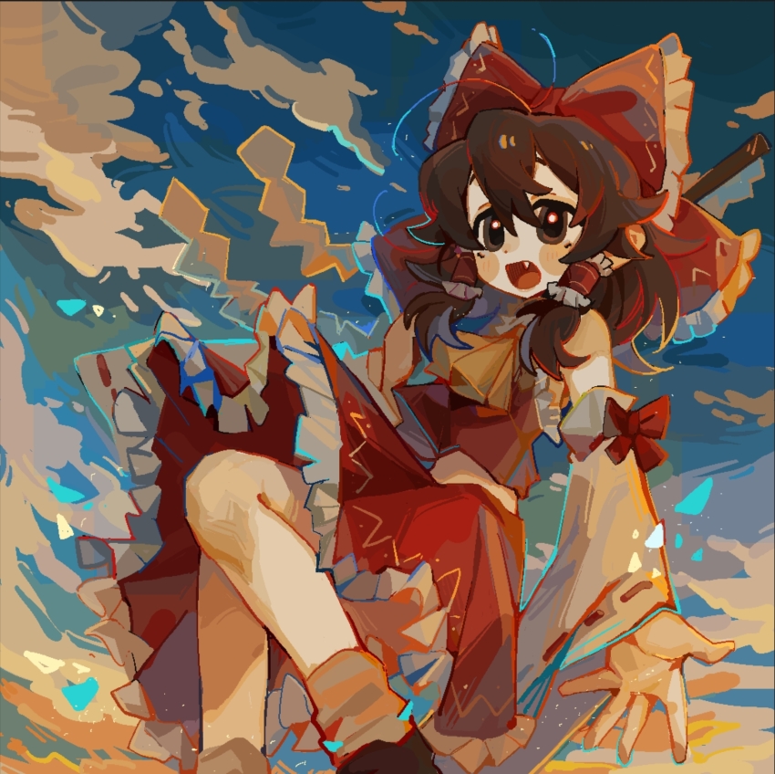 Hakurei Reimu (Touhou) Rule 34 Image