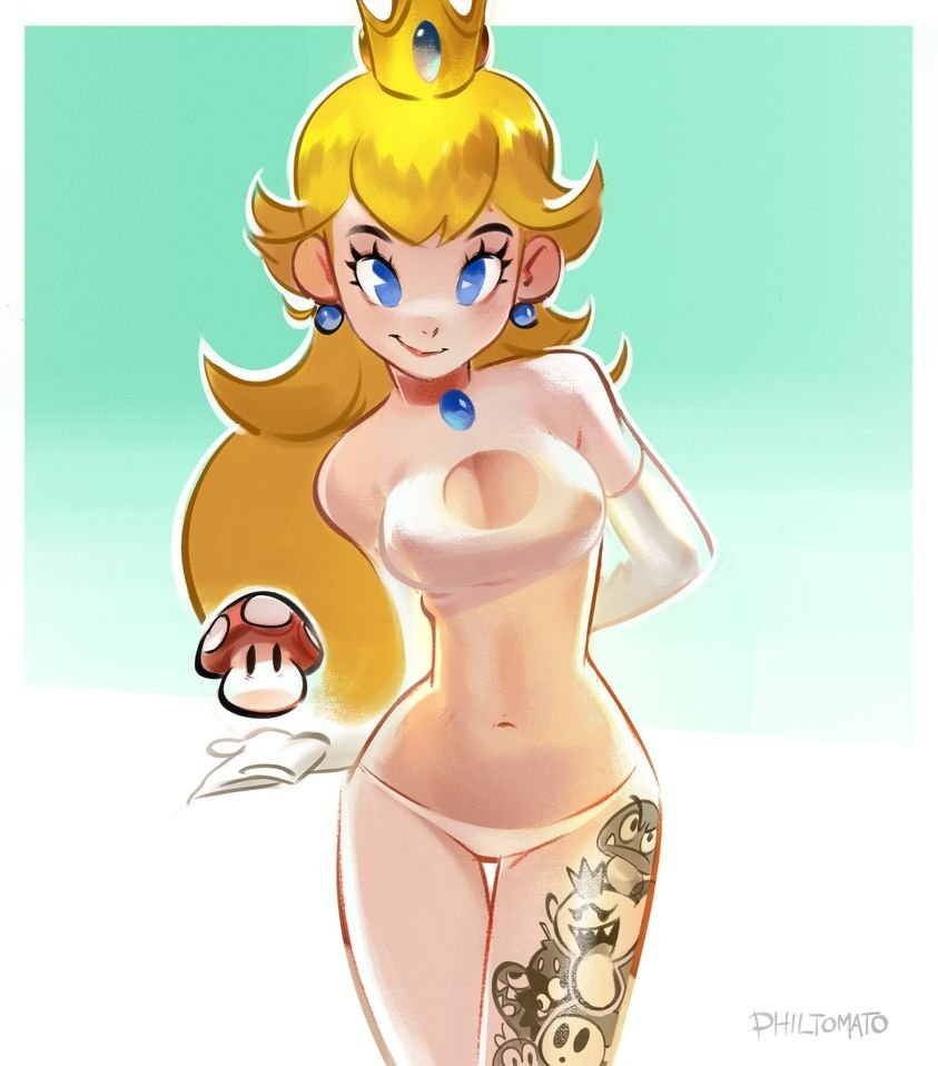 Princess Peach (Mario (Series)) Rule 34 Image