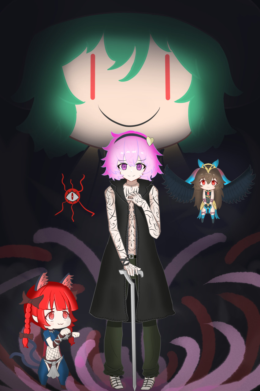Kaenbyou Rin (Touhou) Rule 34 Image