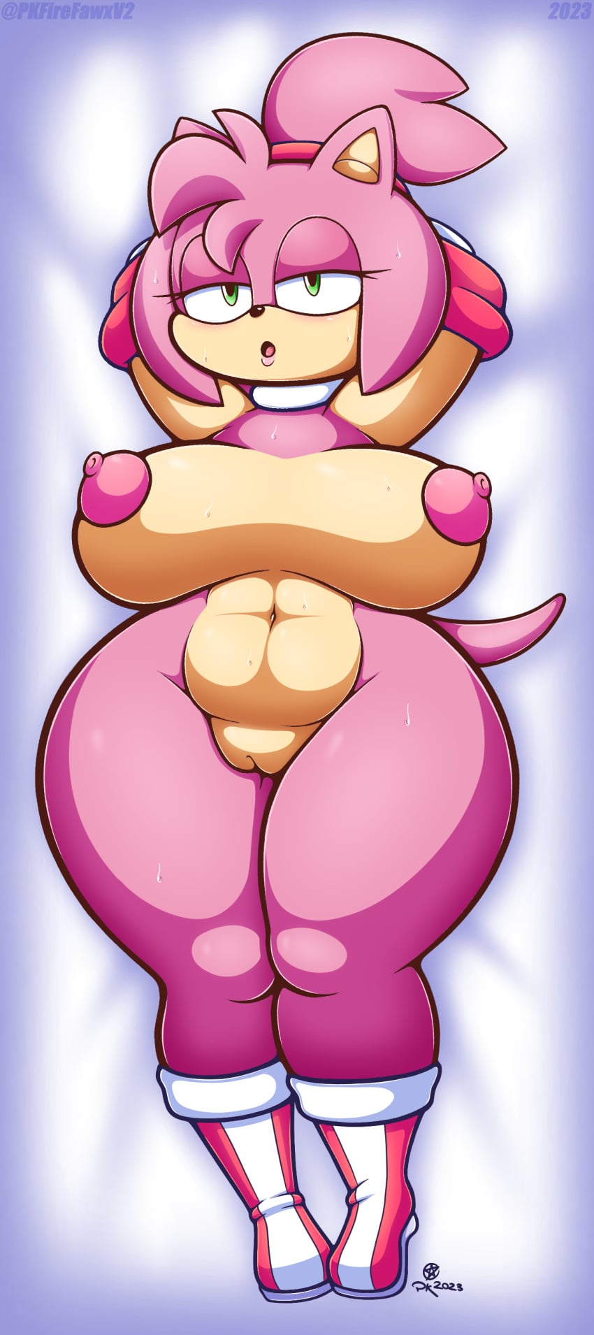 Amy Rose (Sega) Rule 34 Image