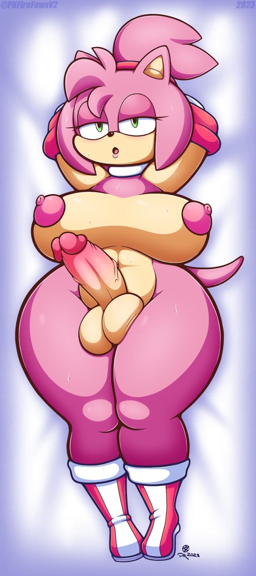Amy Rose (Sega) Rule 34 Image