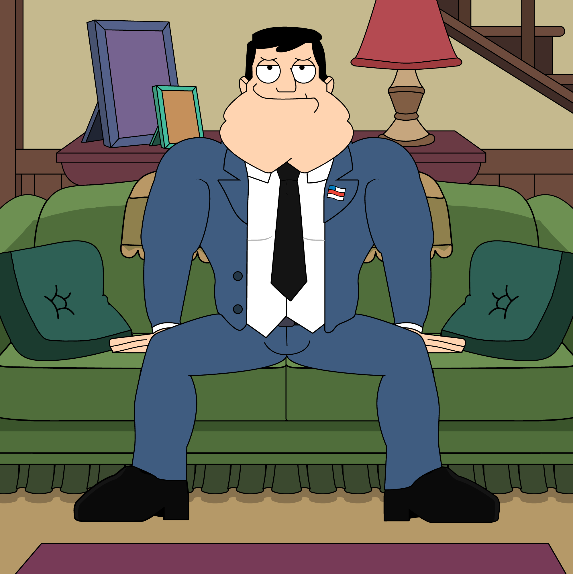 Stan Smith (American Dad) Rule 34 Image
