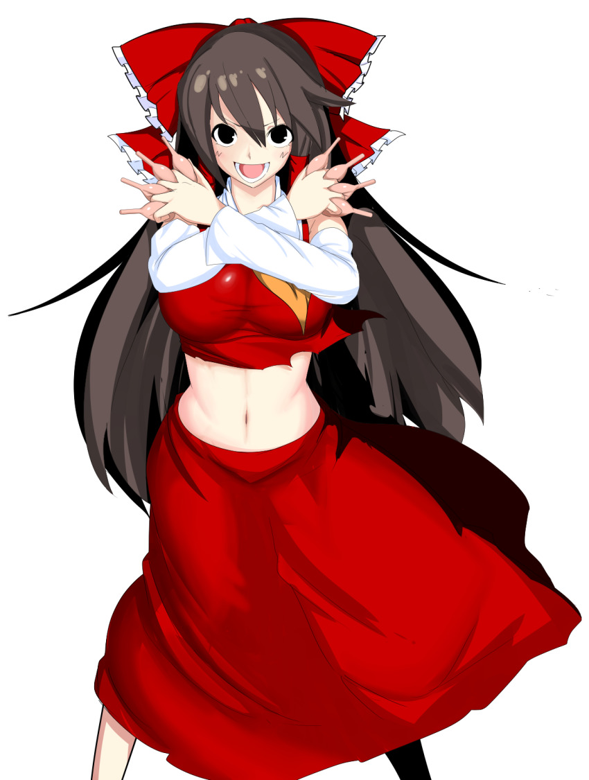 Hakurei Reimu (Cookie (Touhou)) Rule 34 Image