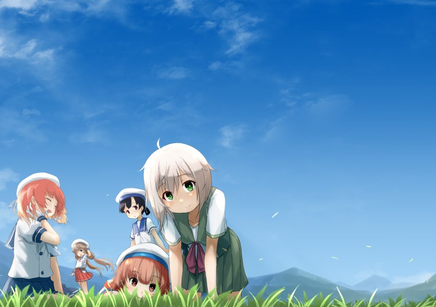 Hate Shinaku Aoi Kono Sora No Shita De.... Rule 34 Image