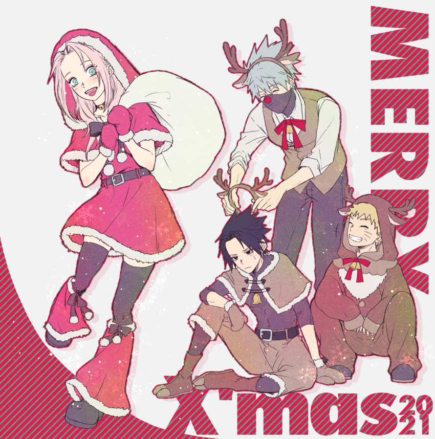 Haruno Sakura (Christmas) Rule 34 Image