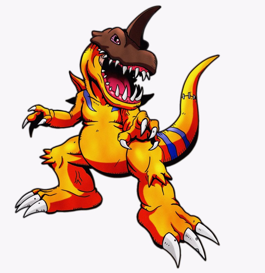 Greymon (Digimon) Rule 34 Image