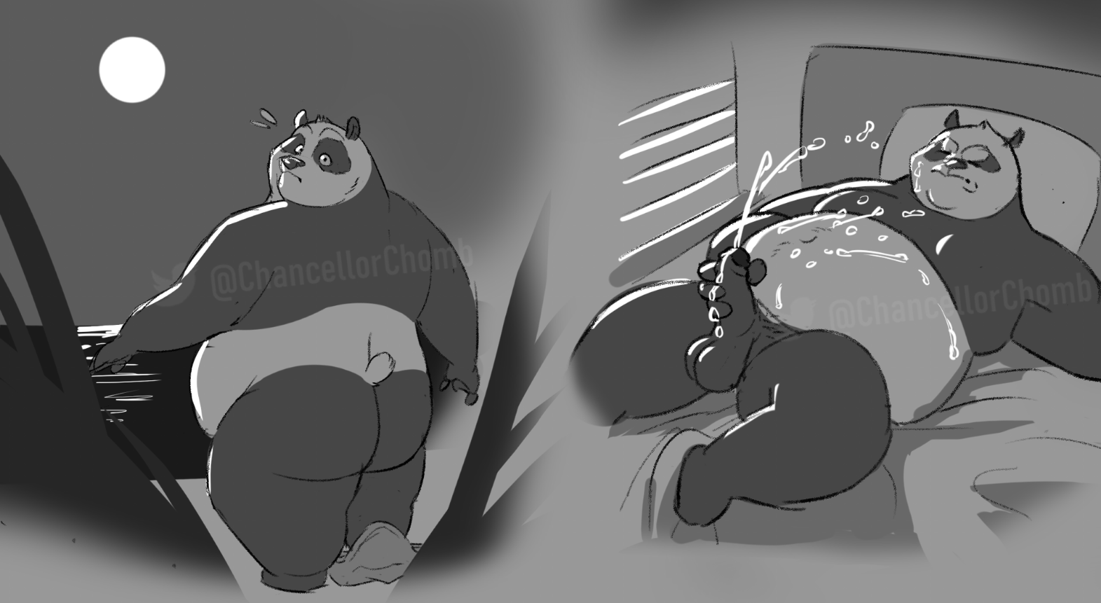 Master Po Ping (Dreamworks) Rule 34 Image