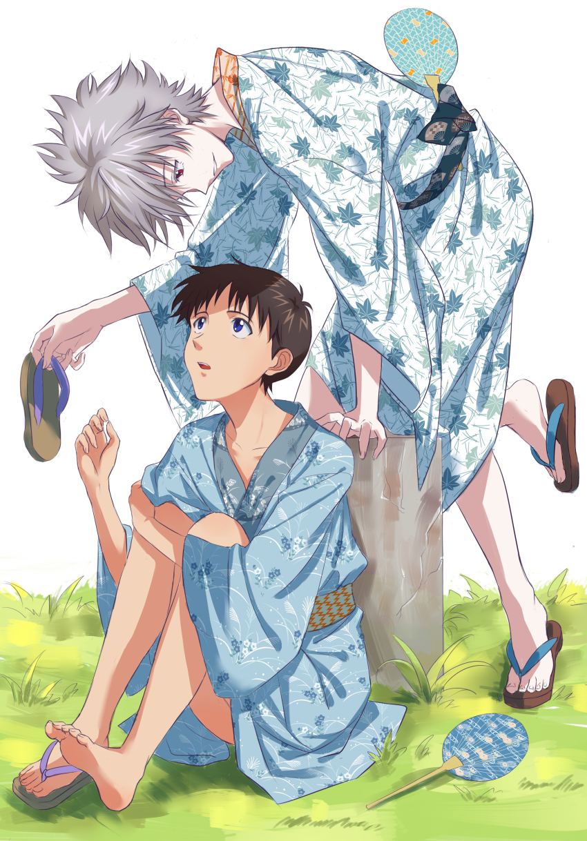 Ikari Shinji (Nagisa Kaworu) Rule 34 Image