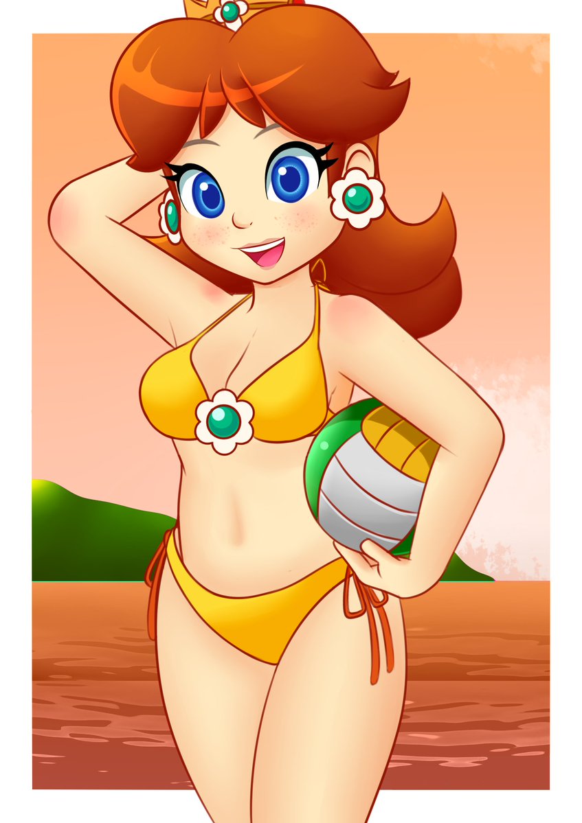 Princess Daisy (Mario (Series)) Rule 34 Image