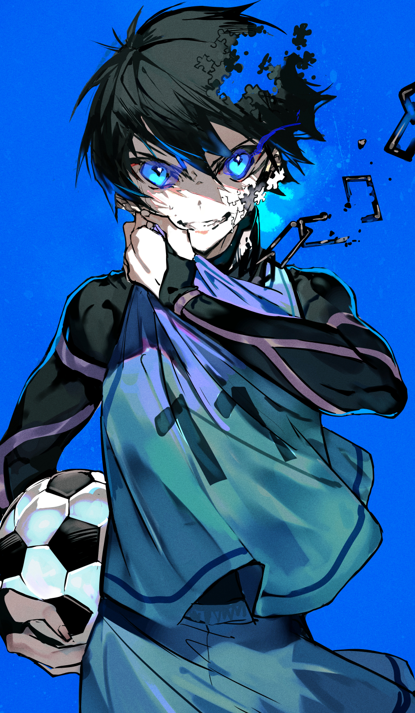 Isagi Yoichi (Blue Lock) Rule 34 Image