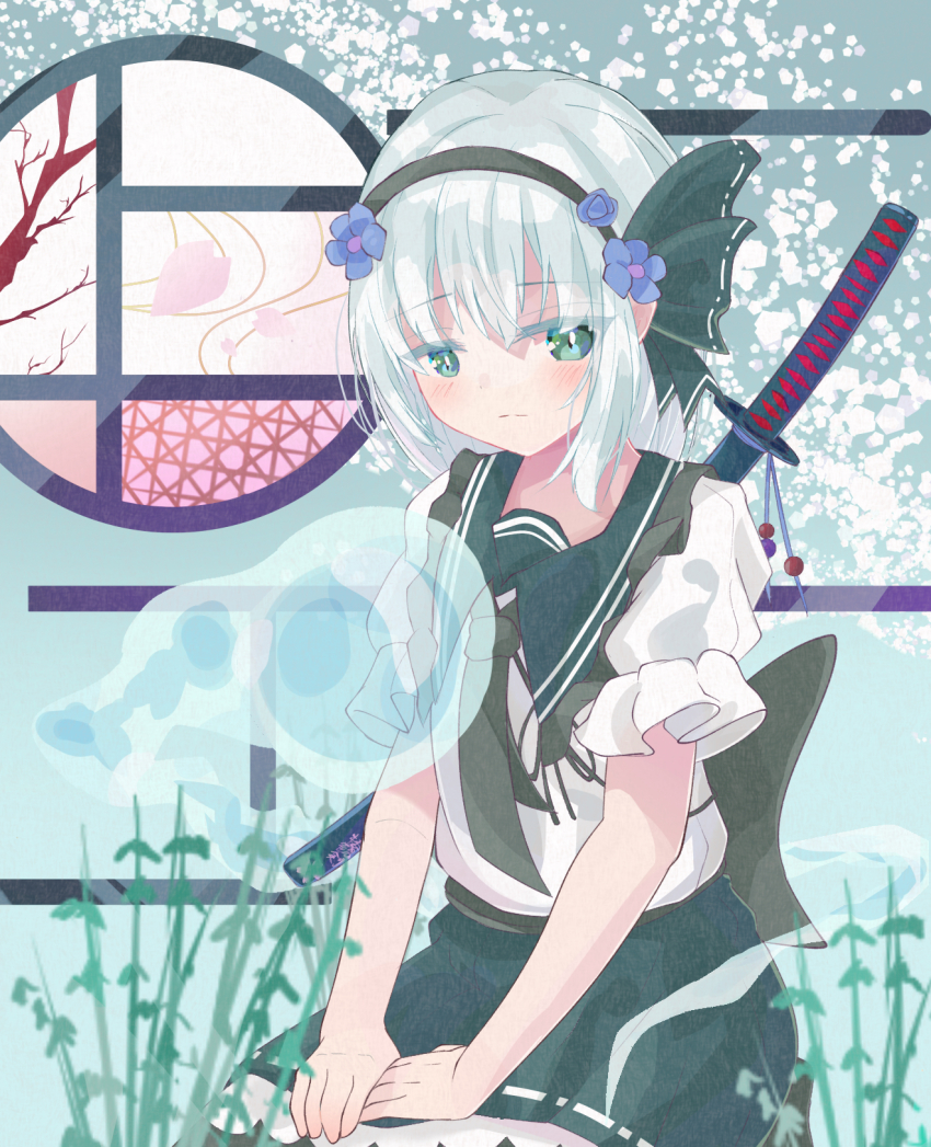 Konpaku Youmu (Touhou) Rule 34 Image
