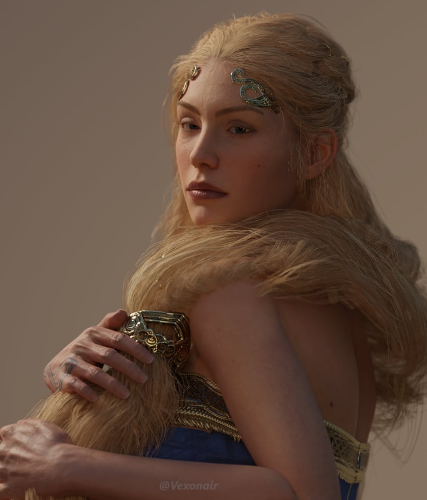 Sif (God Of War) Rule 34 Image