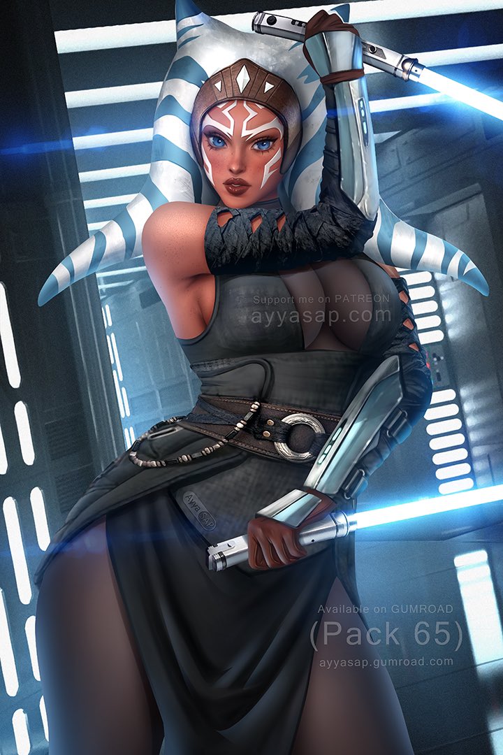 Ahsoka Tano (Patreon) Rule 34 Image