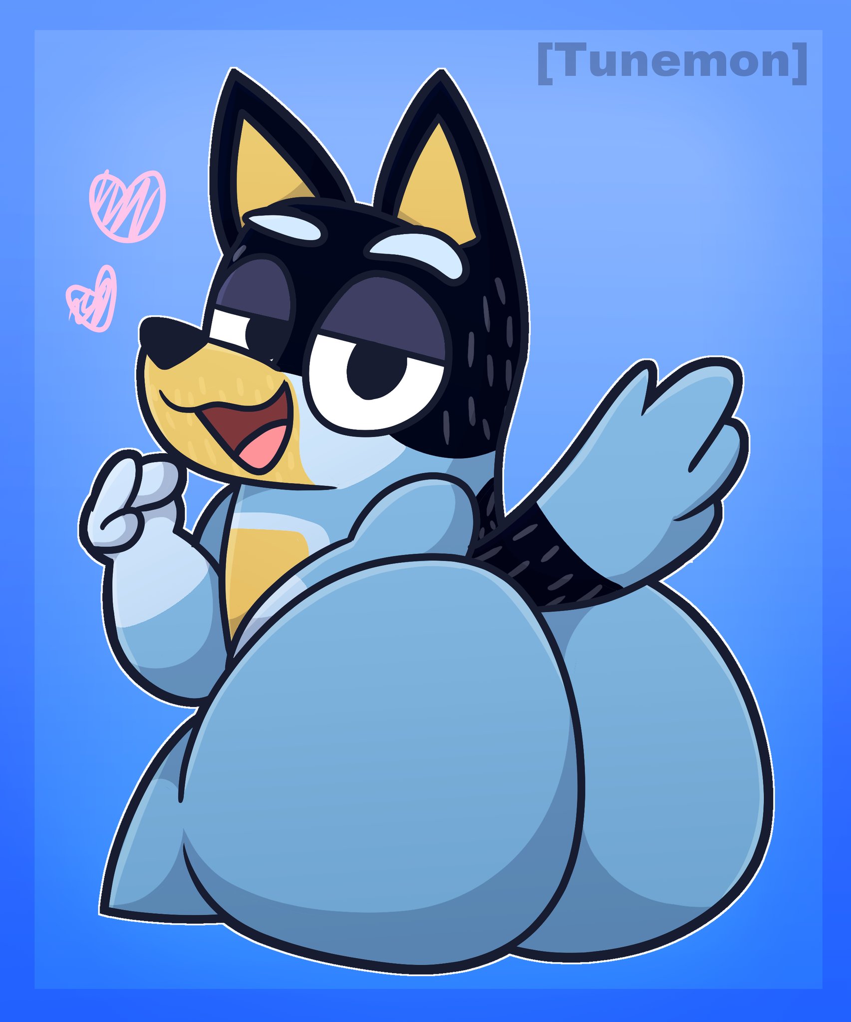 Bluey (Series) Rule 34 Image
