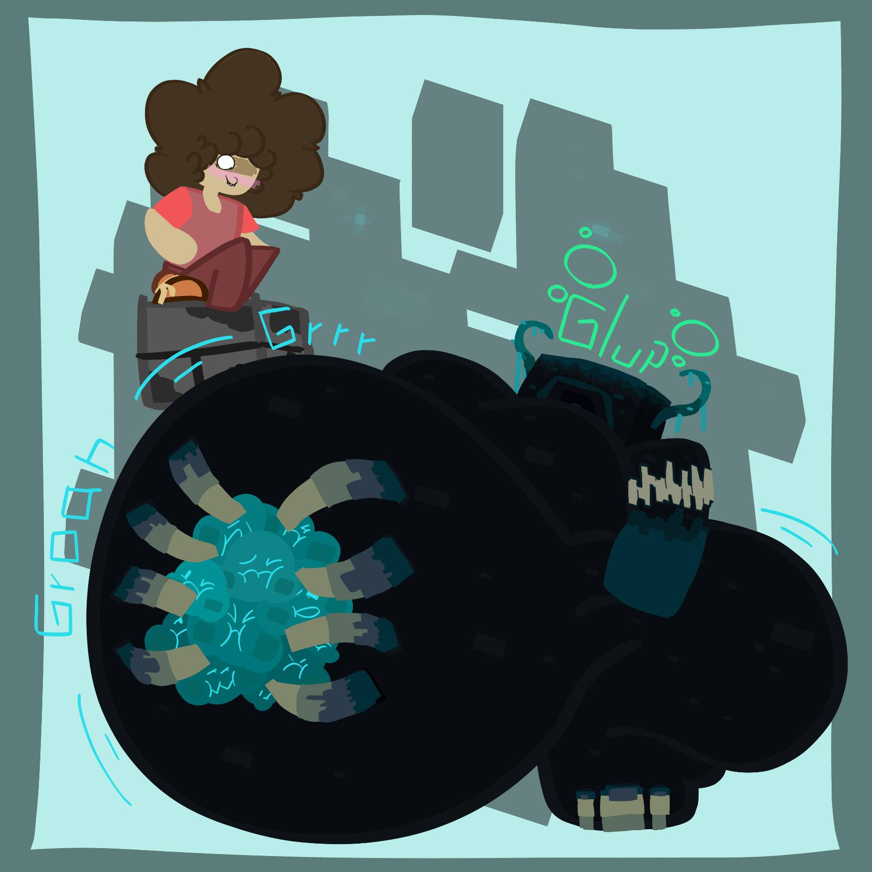 Warden (Minecraft) Rule 34 Image