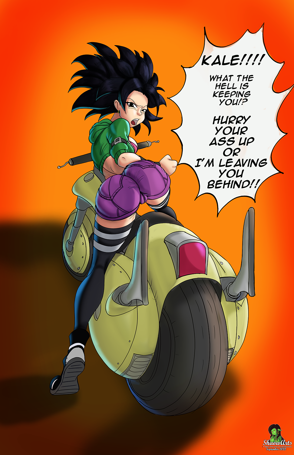 Caulifla (Dragon Ball) Rule 34 Image