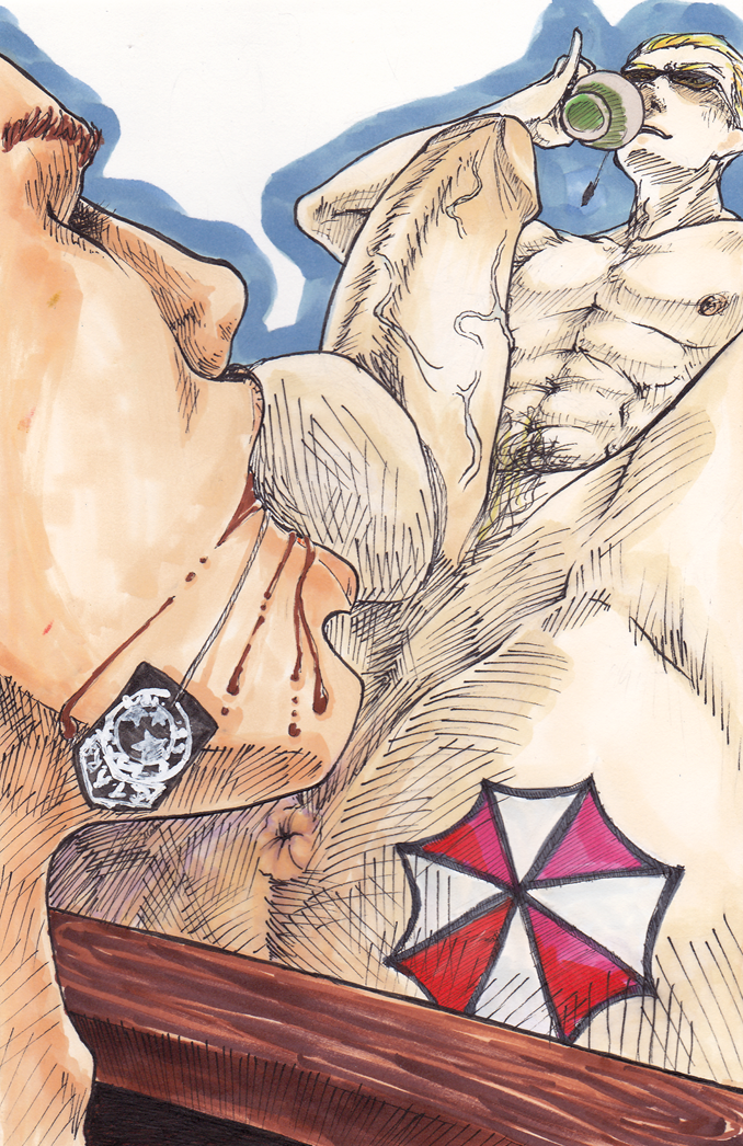 Albert Wesker (Resident Evil) Rule 34 Image