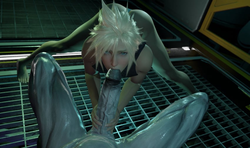 Cloud Strife (Final Fantasy) Rule 34 Image