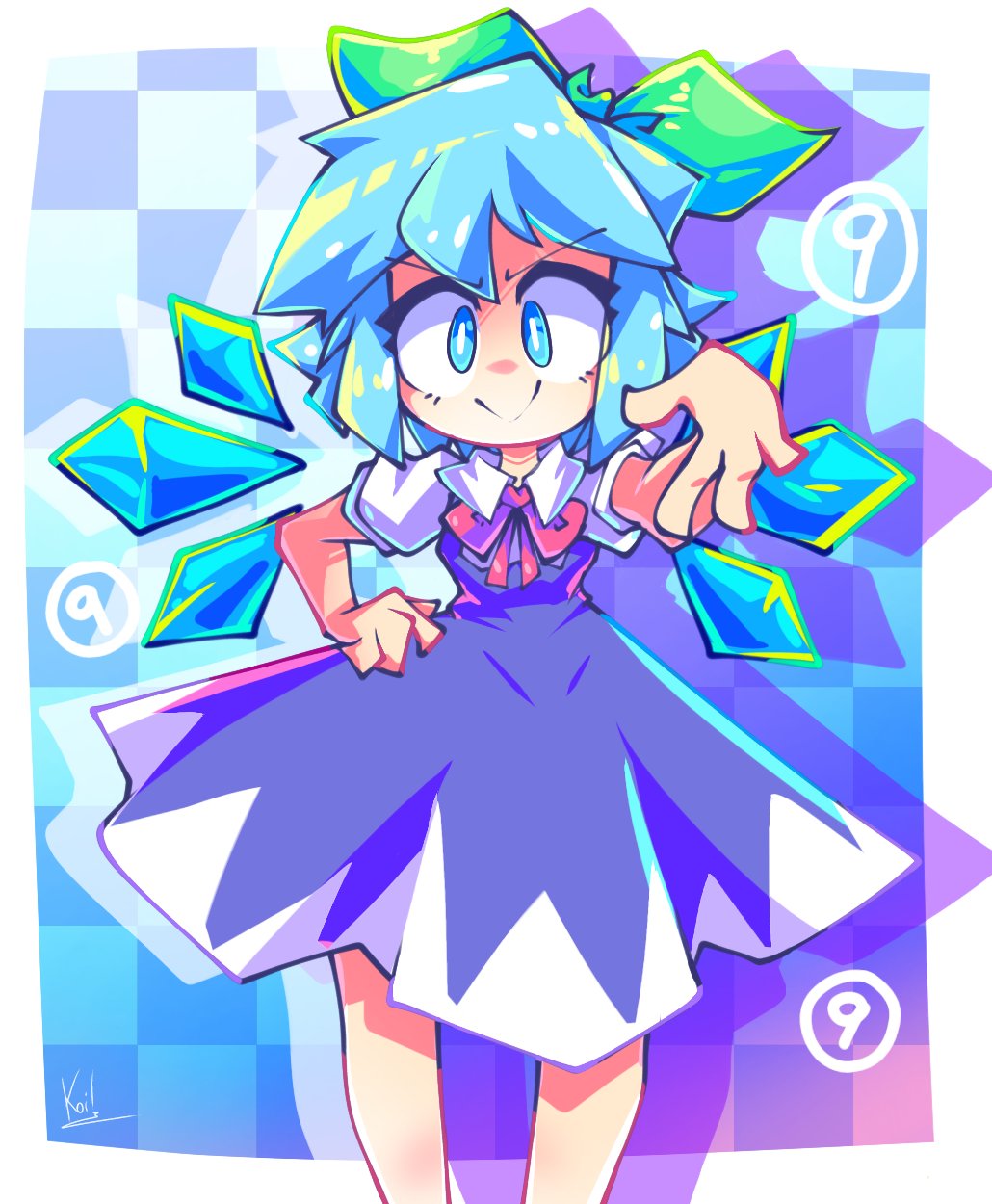 Cirno (Touhou) Rule 34 Image
