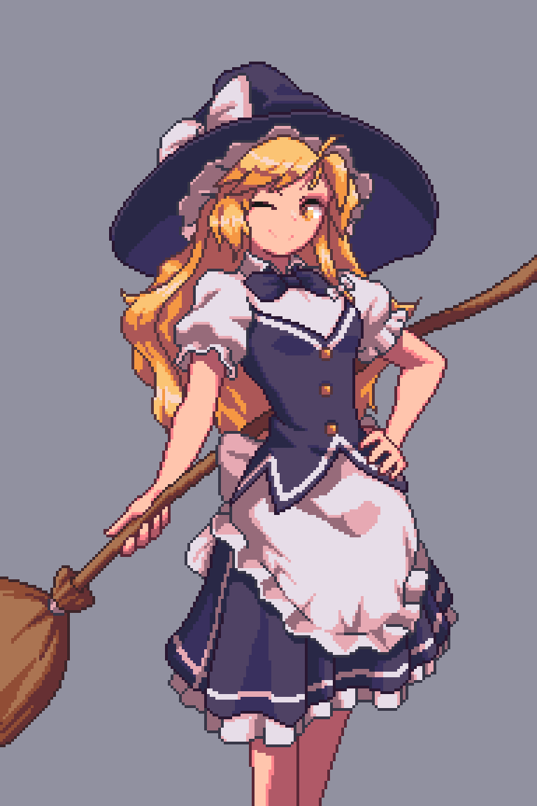 Kirisame Marisa (Touhou) Rule 34 Image