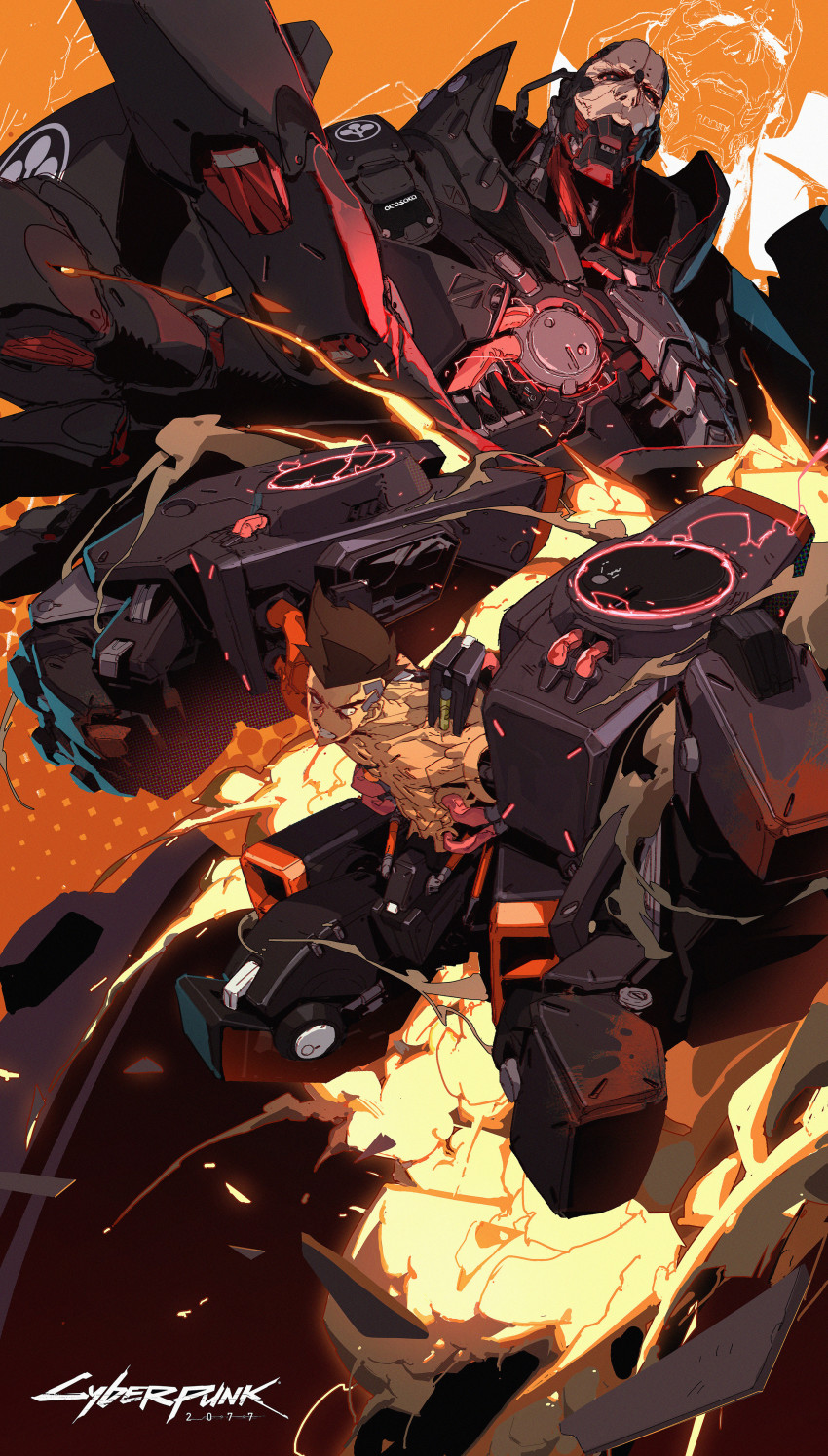 Adam Smasher (Cyberpunk (Series)) Rule 34 Image