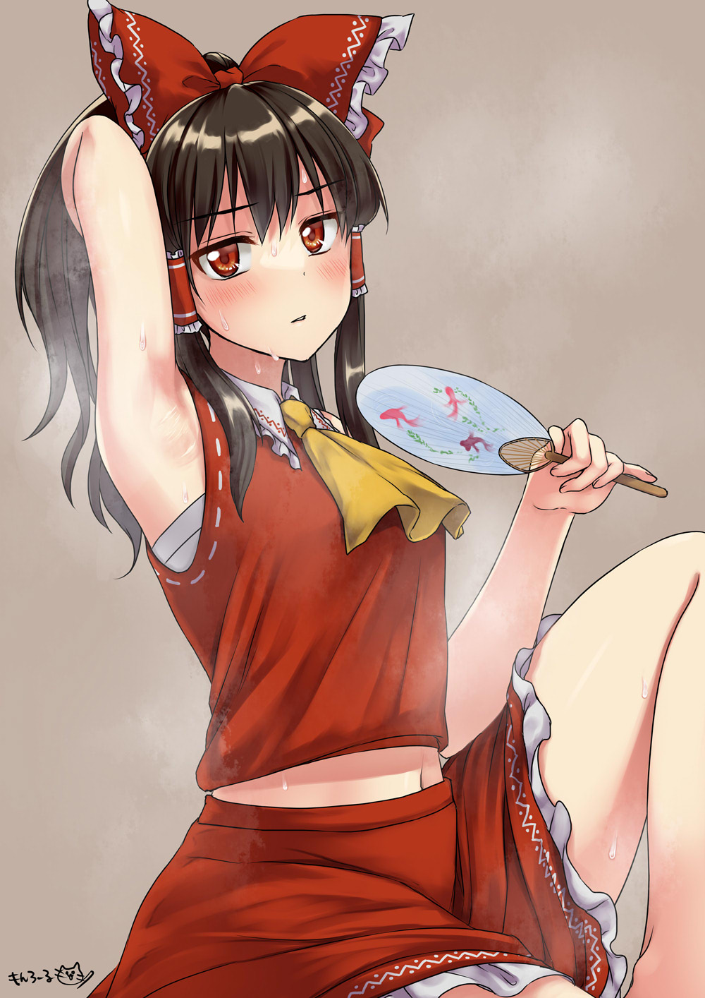 Hakurei Reimu (Touhou) Rule 34 Image