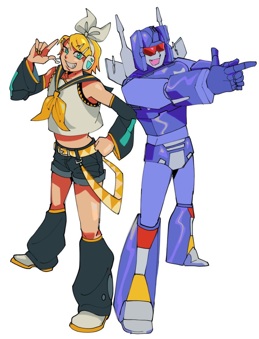 Kagamine Rin (Frenzy (Transformers)) Rule 34 Image