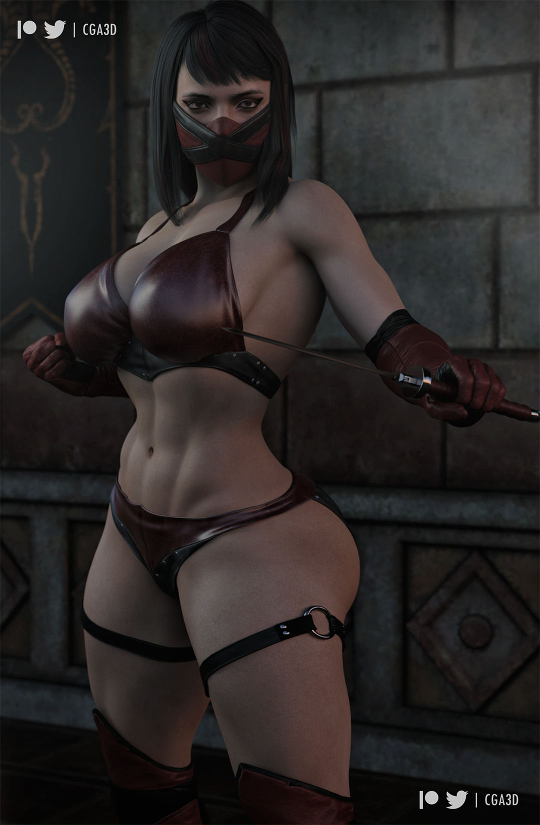Skarlet (Mortal Kombat) Rule 34 Image