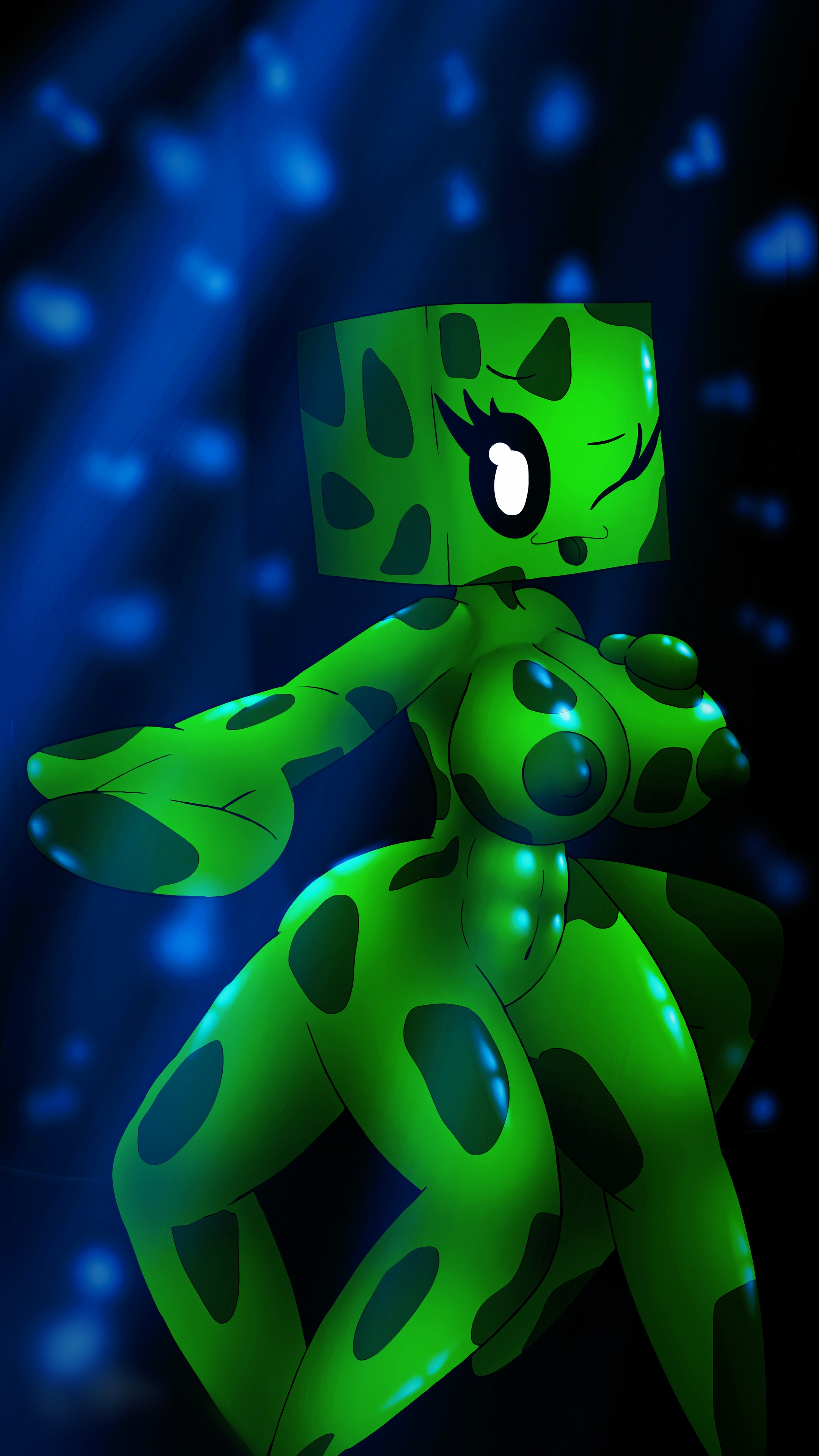Creeper (Minecraft) Rule 34 Image