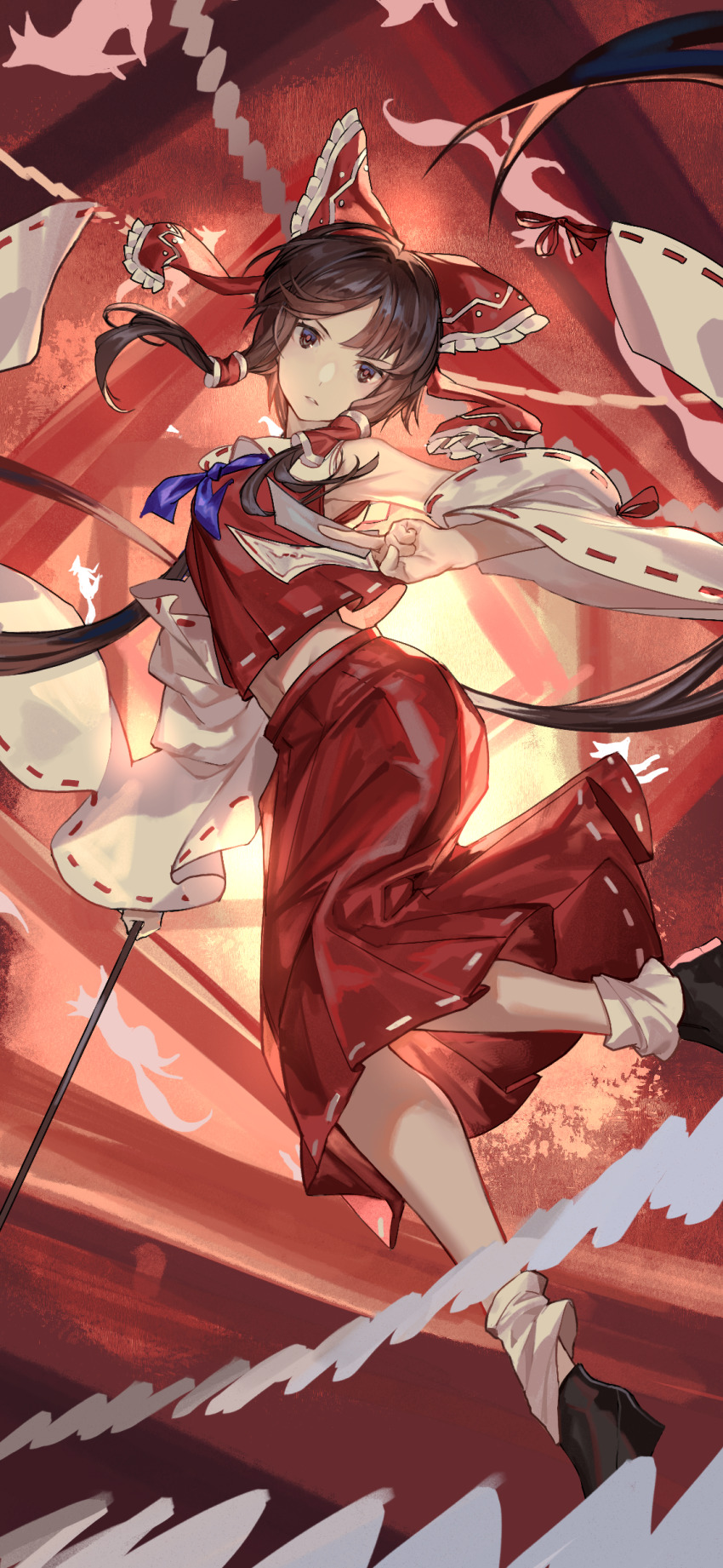 Hakurei Reimu (Touhou) Rule 34 Image