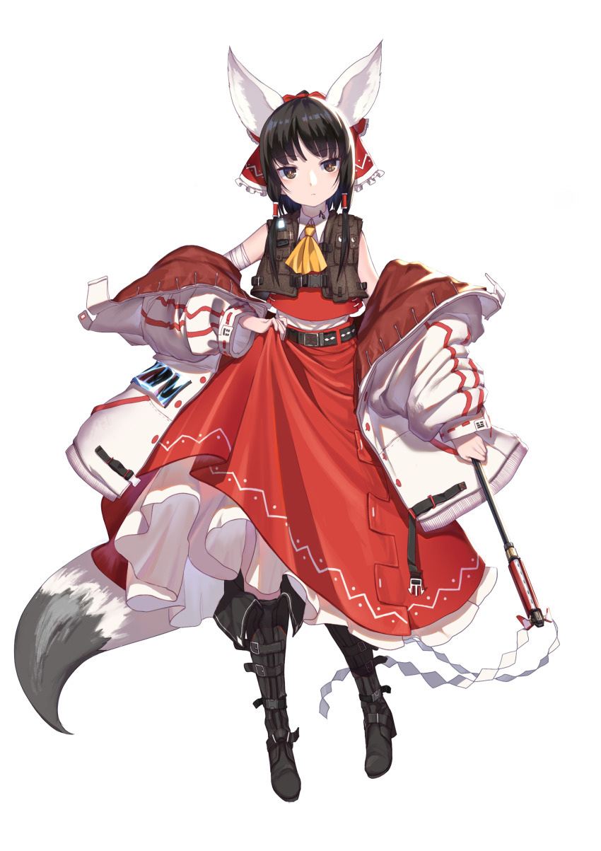 Hakurei Reimu (Arknights) Rule 34 Image
