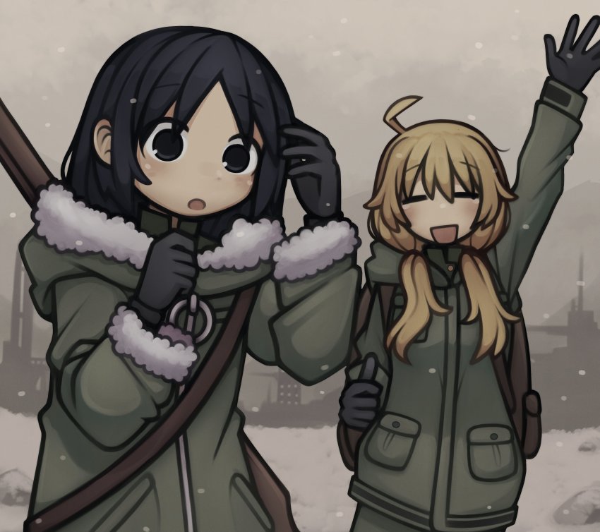 Chito (Shoujo Shuumatsu Ryokou) Rule 34 Image