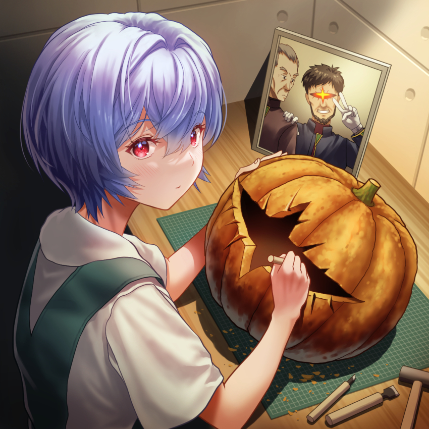 Ayanami Rei (Halloween) Rule 34 Image