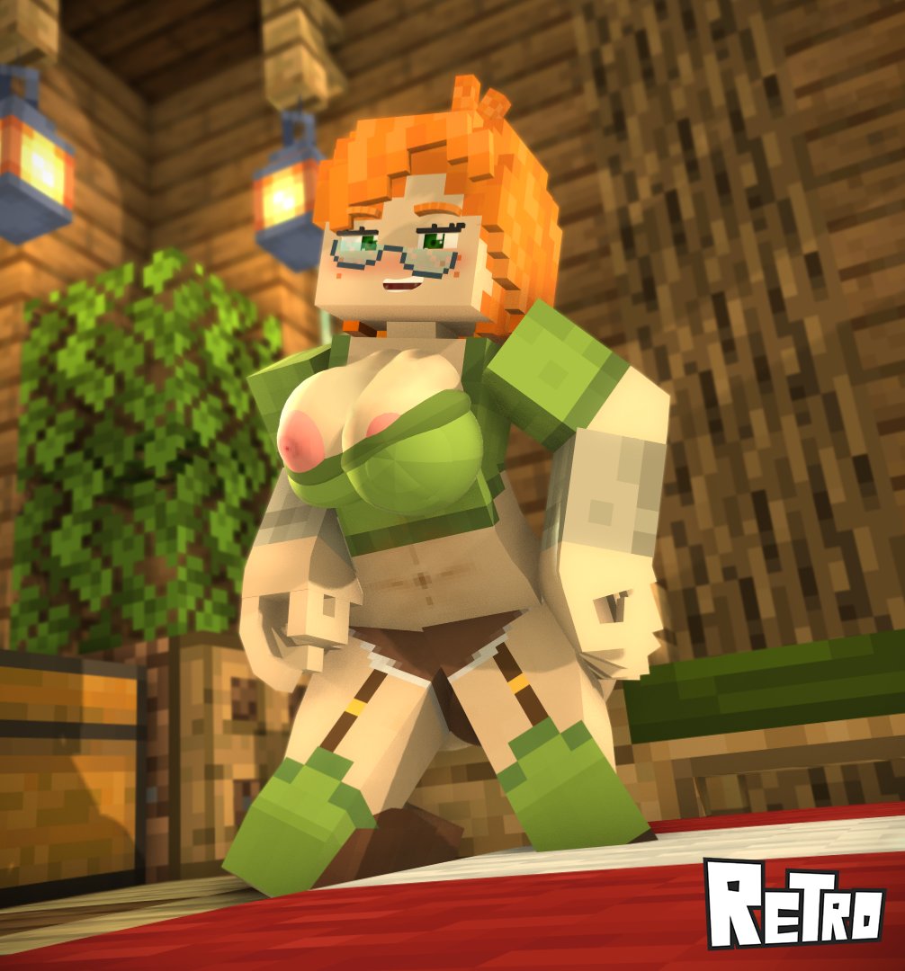 Alex (Minecraft) Rule 34 Image