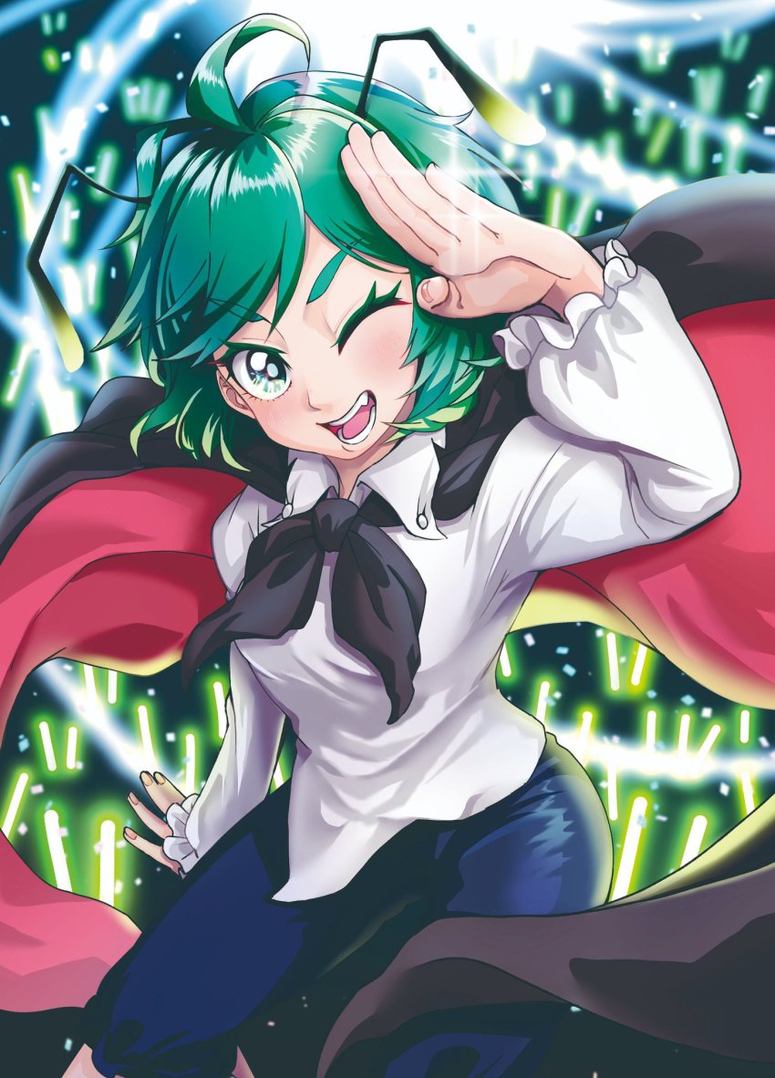 Wriggle Nightbug (Touhou) Rule 34 Image
