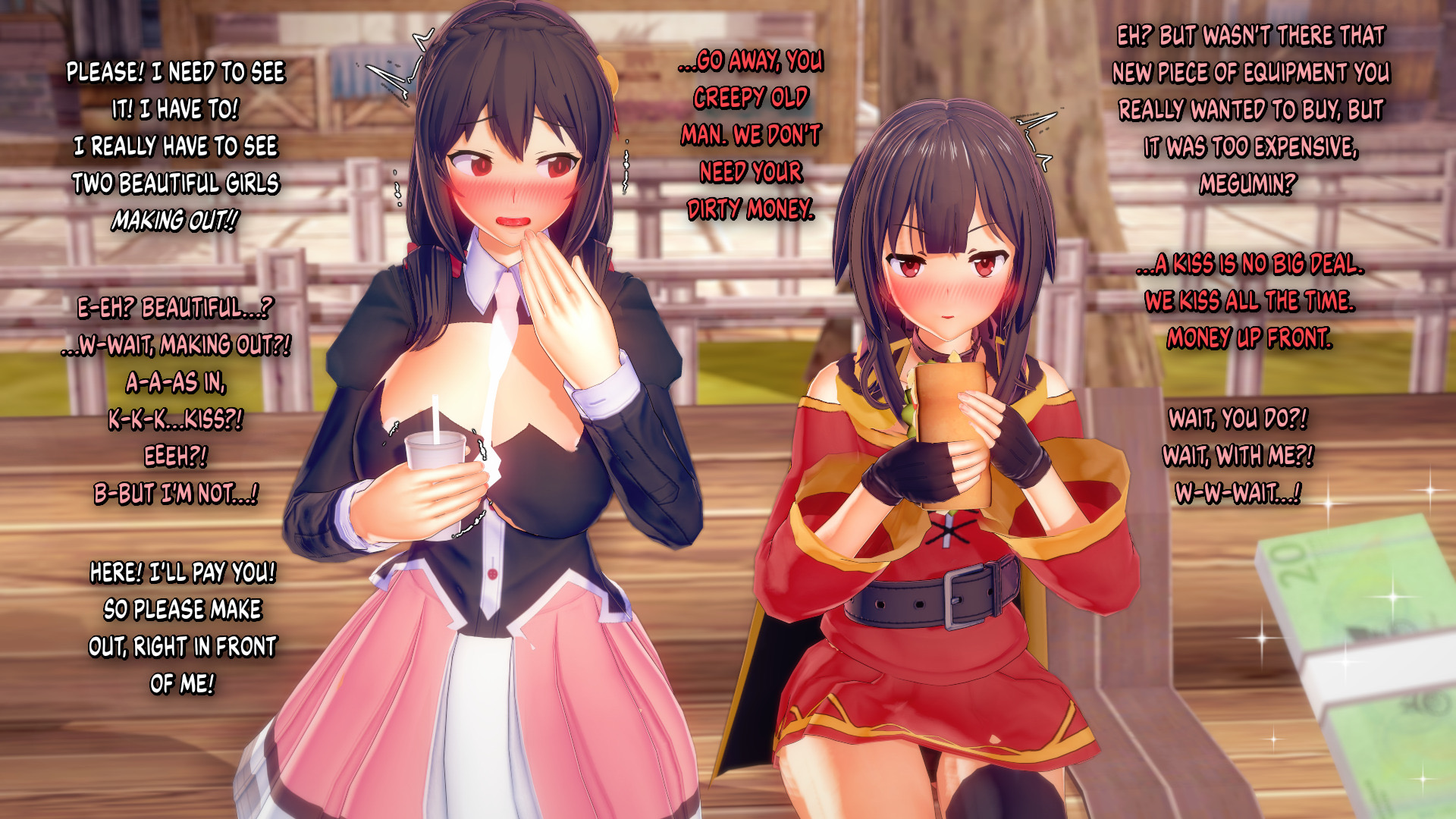 Megumin (Kono Subarashii Sekai Ni Shukufuku Wo!) Rule 34 Image