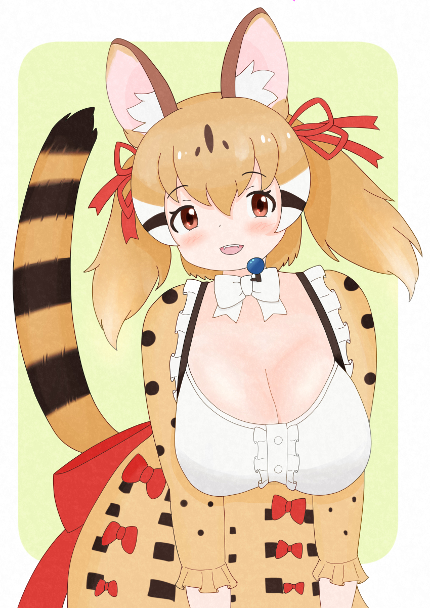 Large-Spotted Genet (Kemono Friends) Rule 34 Image