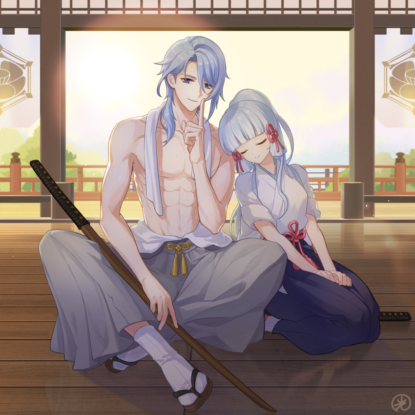 Kamisato Ayato (Ayaka (Genshin Impact)) Rule 34 Image