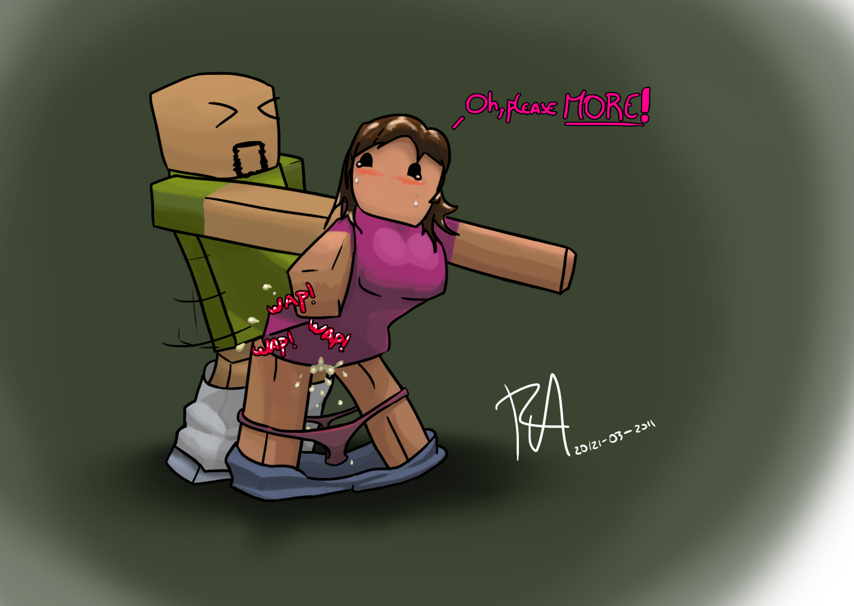 Minecraft (Series) Rule 34 Image