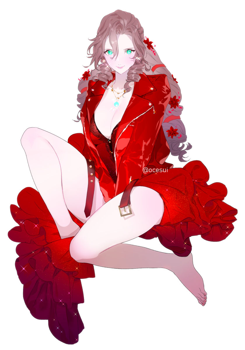 Aerith Gainsborough (Final Fantasy) Rule 34 Image