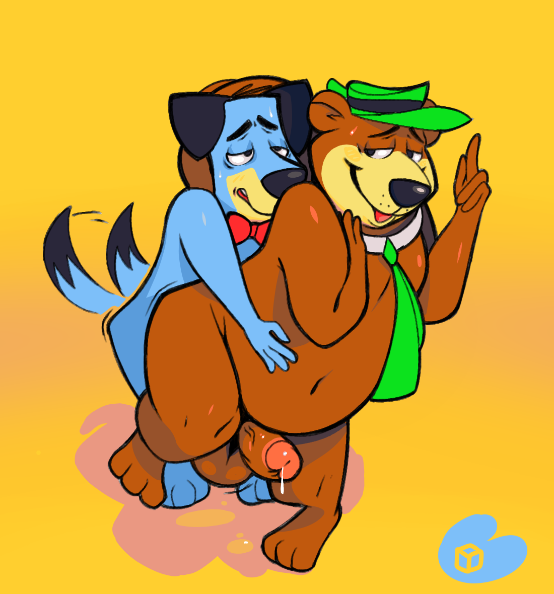 Huckleberry Hound (Hanna-Barbera) Rule 34 Image