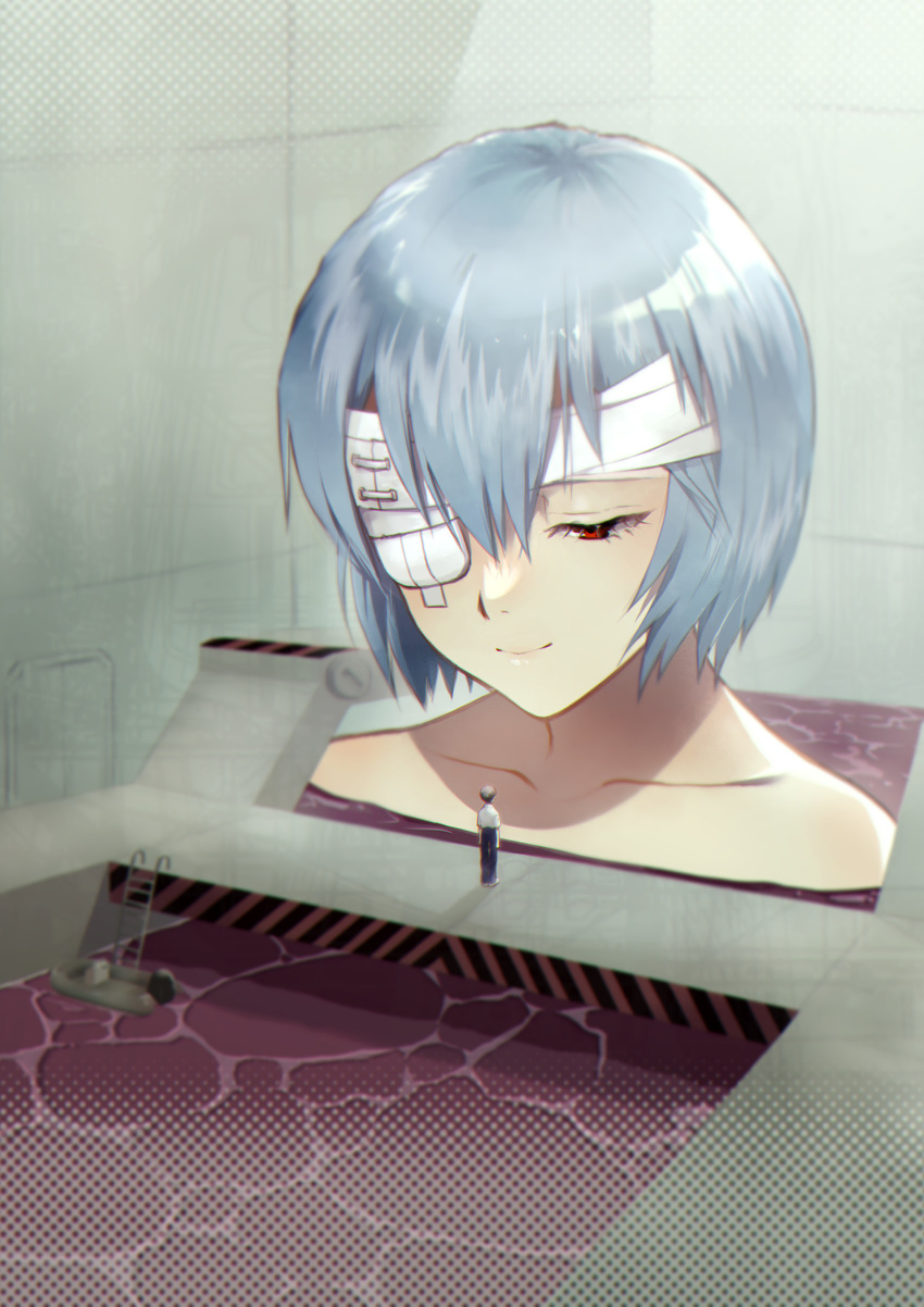 Ayanami Rei (Neon Genesis Evangelion) Rule 34 Image