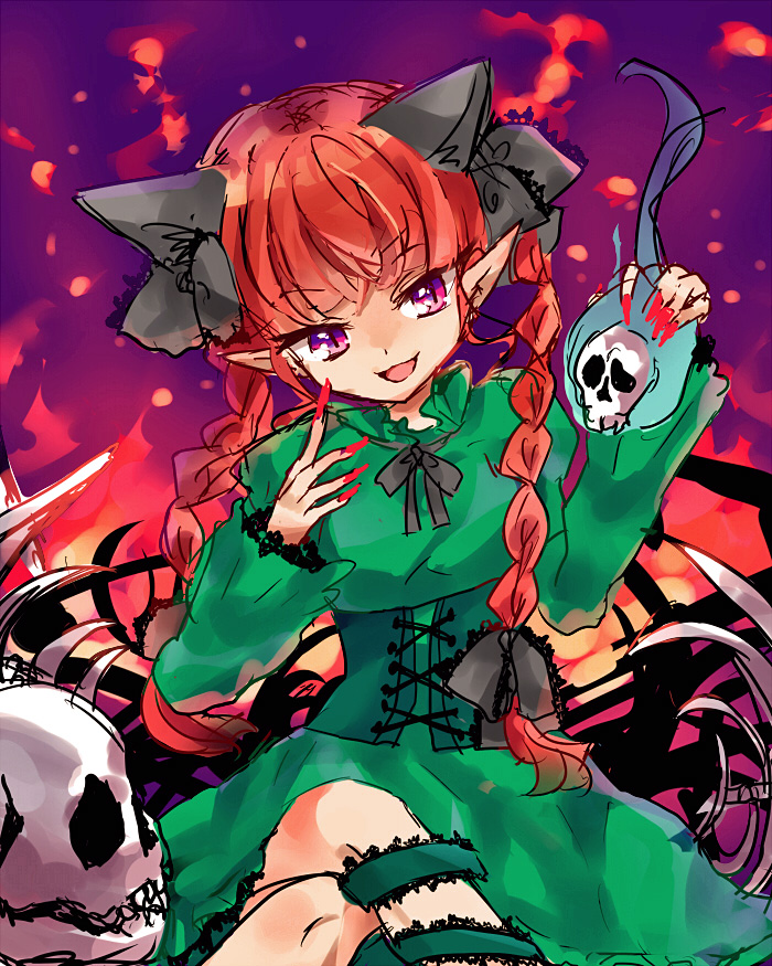 Kaenbyou Rin (Touhou) Rule 34 Image
