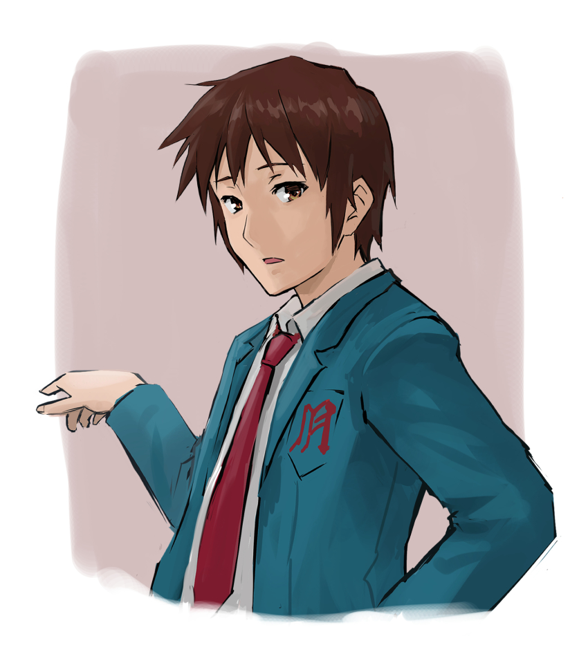 Kyon (Suzumiya Haruhi No Yuuutsu) Rule 34 Image
